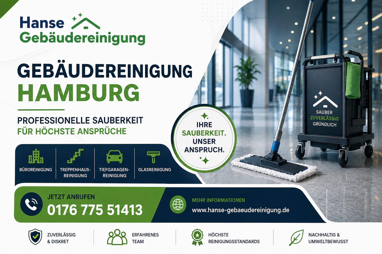 Gebäudereinigung Hamburg – Professionelle Sauberkeit für höchste Ansprüche