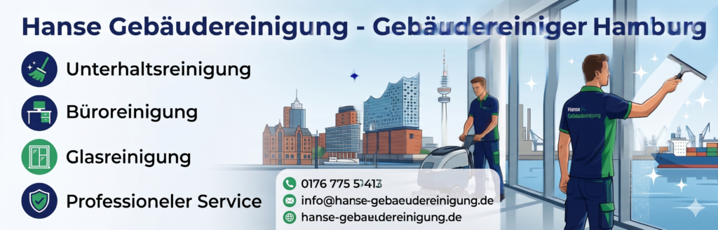 Ihr zuverlässiger Gebäudereiniger Hamburg: Hanse Gebäudereinigung – Sauberkeit auf höchstem Niveau