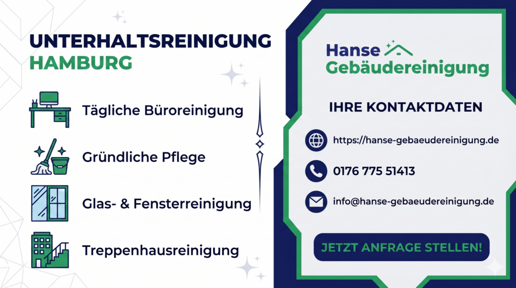 Unterhaltsreinigung Hamburg: Ihr Premium-Partner für strahlende Sauberkeit und Hygiene